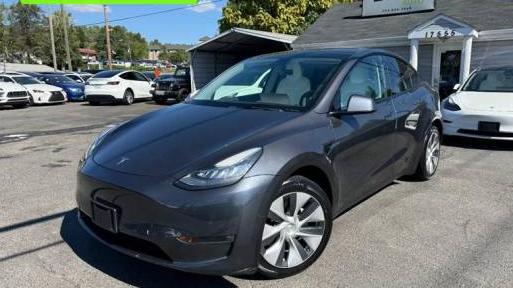 TESLA MODEL Y 2021 5YJYGDEE2MF250843 image